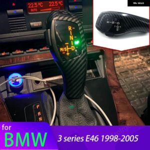 BMW LED ギア シフトノブ 3シリーズ E46 316I 318I 320D 320I 323I 328I 330I 325XI 330D 1998-2005