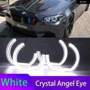 BMW C 型ホワイトリングエンジェルアイ LED ライトリング X1 X3 X5 X6 E70 E71 Z3 Z4 E30 E32 E34 E36 E38 E53 E60 E61 E85 F30