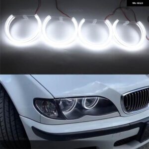BMW 131MM * 4 325I 328I 318TDS 146MM + 131MM 750I 750IL 725TDS LED クリスタルエンジェルアイリング 3 5 7シリーズ E36 E38 E39 E46 M3