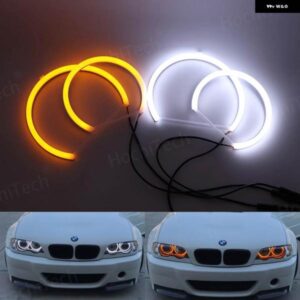 BMW 超高輝度 LED エンジェルアイズ リングキット デイライト 3シリーズ E46 316I 318I 320D 323I 328I 330I 325XI 330D 330XI 1998-05