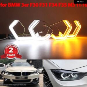 BMW M4 LED エンジェルアイキット リングランプ 3シリーズ F30 F31 F34 F35 M3 2011-16 高輝度 REDAY ライト ウィンカーライト
