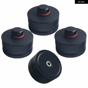 テスラ ジャックリフトパッド モデル 3 ビレットアルミ 4個なアダプター フロアジャックと使用してバッテリーの塗装