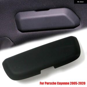 ポルシェ 1PC ブラック車内再装着サングラスホルダー カイエン 2005-2020