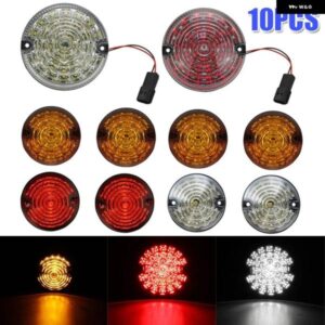 ランドローバー 10ピース /セット LED 車ランプアップグレードキット ディフェンダー 90/110 1983-2016