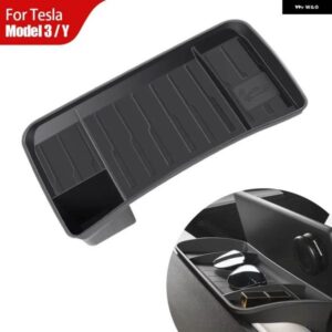 テスラ 車 オーガナイザー ボックス 滑り止めセンターコンソールスクリーンティッシュ隠しETC収納ボックス アクセサリーモデル3モデルY