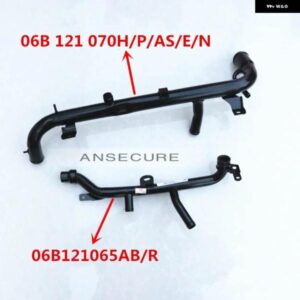 アウディ エンジン 冷却液リターンパイプ 冷却ホース A4 B6 B7 S4 アバントクワトロシート EXEO/ST 1.8 BFB 06B121070H 06B121065AB