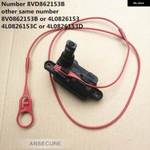 アウディ 燃料フィラーフラップ タンクドアロック アクチュエーター モーター A1 A3 8V A6 C7 A7 Q7 Q3 8V0862153B 4L0862153/C/D 4L0 826 153