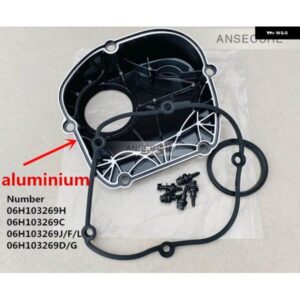 アウディ エンジン アルミアッパータイミングカバー シリンダー ヘッドカバー A3 A4 A5 A6 Q3 Q5 TT VW ビートル パサート CC ゴルフ ティグアン シュコダ