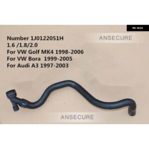 アウディ 1.6 1.8 2.0 エンジン アンダーラジエーター冷却液ホース パイプ VW ゴルフ 4 MK4 ボーラ A3 セアトレオントレド 1J0122051H 1J0 122 051 H