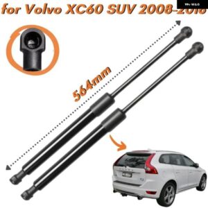 ボルボ 数量 2 カーボン トランク ストラット XC60 SUV 2008-2018 リア テールゲート ブーツ ガス スプリング ショックアブソーバー リフト サポート ロッド
