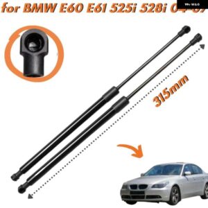 BMW 数量 2 フード ストラット E60 E61 M5 525 528 530 535 545I 550I 51237008745 フロントボンネットガススプリングリフト サポート ショックアブソーバー
