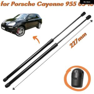 ポルシェ 数量 2 リアウィンドウガラス ガスストラット カイエン 955 SUV 2003-2010 95551252800 227MM リフト