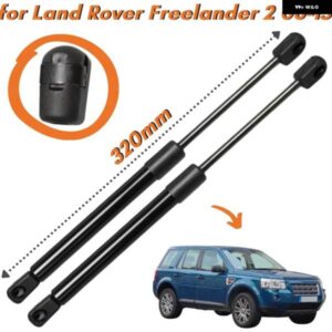 ランドローバー 数量 2 カーボン フード ストラット フリーランダー 2 2006-2015 LR001773 フロント ボンネット ガス スプリング リフト サポート ショック