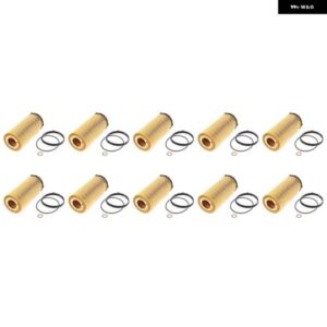 BMW 10個 オイルフィルター X5 X6 3 5 7シリーズ E90 E92 E93 E91 3.0L 2008-2013 11427808443 アクセサリー