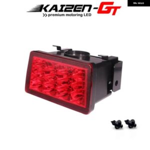 スバル KAIZEN-GT F1 オールインワン ストロボ レッド LED リア フォグライト ブレーキ テールライト 2011-UP WRX/