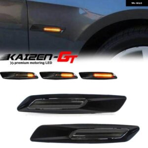 BMW ダイナミックアンバー LED 車フロント サイドマーカー ウィンカーライト 1 3 5シリーズ E81/E82/E87/E88 128I 135I F30/E90/E91/E92/E93