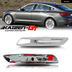 BMW 2個 アンバー LED サイドマーカー ライト ウィンカーライト 1 3 5シリーズ E81/E82/E87/E88 128I 135I F30/E90/E91/E92/E93/E46