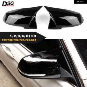 BMW 交換タイプミラー キャップ黒 ABS F20 F22 F23 F30 F31 F34 F32 F33 F36 X1 E84 バックミラー カバー