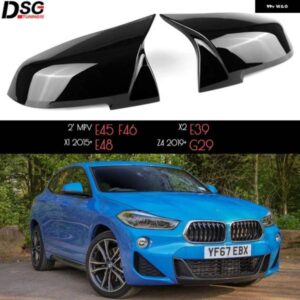 BMW オックスホーン ABS ブラック サイドドア バックミラー カバー X1 X2 Z4 F48 F39 G29 F40 F44 トヨタ 2019+ スープラにも