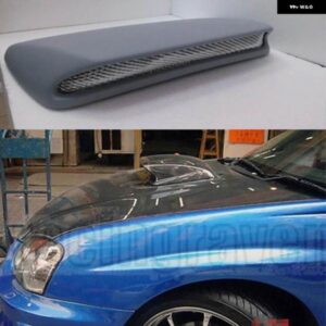 スバル インプレッサ GD WRX STI 未塗装 FRP フード ボンネット吸気ベントスクープ 2004-2005