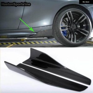 BMW 5シリーズ F10 G30 G31 G38 E60 F90 M5 カーボンサイドスカートサイドスカッフプレートスポイラーウイング