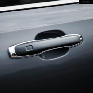 ボルボ XC60 XC90 S90 2018 2019 ABS クローム アウトドアハンドル ステッカー カバー トリム アクセサリー 4個