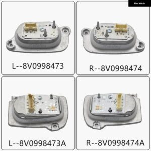 アウディ 8V0998473 LED DRL キセノン ヘッドライト L B011482-A 90070222 モジュール 光源 R B101139-A 8V0998474 90070223 A3 S3