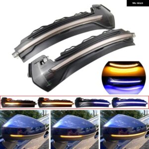 アウディ 流れる点滅ミラー ダイナミックウインカー LED ウィンカーライト A3 8V S3 RS3 2013-17-2020