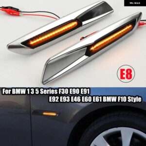 BMW 2個 ダイナミック LED ウィンカーライト ウインカー 1 3 5シリーズ F30 E90 E91 E92 E93 E46 E60 E61 F10