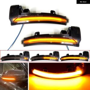 ランドローバー 2X ダイナミック LED サイドミラー ウインカーライトウィンカー LR4 ディスカバリーレンジローバースポーツイヴォーク MK IV
