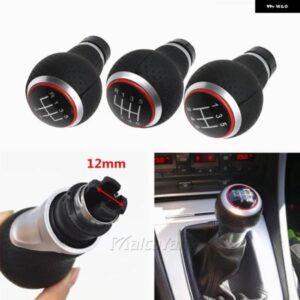 アウディ レッドギア シフトノブ シュコダシート A4 B6 B7 B8 A6 S4 B8 8K A5 8T Q5 8R フォルクスワーゲン VW パサート ゴルフ 12MM