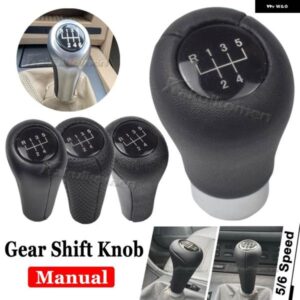 BMW 5/6スピード ギアシフトレバーノブ 1 3 5 6 7シリーズ E60 E61 E28 E34 E39 E63 E64 E90 E91 E92 E93 E30 X1 E84 Z8 E52 M3 M4 M5
