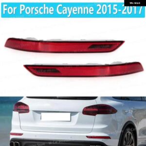 ポルシェ 車レッドリアバンパー ランプ カイエン 2015 2016 2017 リフレクターランプリフレクター 95863110510