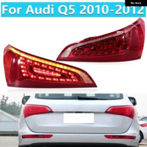アウディ Q5 2010-2012 車 LED リア テールライト ウィンカーライト ストップブレーキ フォグランプ デイランニング用ライト 8R0945093B 8R0945094B