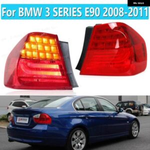 BMW リアテールランプライト 3シリーズ E90 2008-2011 LED ライト背面 テールライト ストップブレーキライトフォグ 63217289426 63217289425