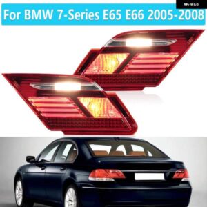 BMW インナー LED テールライト 7シリーズ E65 E66 2005 2006 2007 2008 リアブレーキランプテールランプ アセンブリ 63216938517 63216938518
