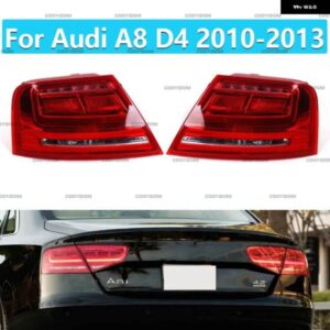 アウディ テールライト A8 D4 2010-13 LED ブレーキハザード灯リアアウターランプ信号パーキングライト アセンブリ