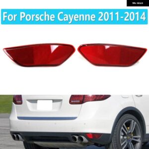 ポルシェ 車赤リアバンパー リアバンパー ランプリフレクターランプリフレクター カイエン 2011-14 95863110500 958631106