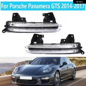 ポルシェ デイタイム ランニングライト デイライト パナメーラ GTS 2014-2017 LED DRL 運転 フォグランプ ライト 970631