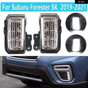 スバル LED フォグランプ フォレスター SK 2019-21 ヘッドライト フォグランプ フォグランプ フロントバンパー ライト 84501