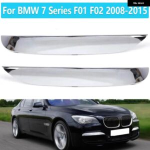 BMW フロントバンパー ブライトストリップバンパー 電気メッキストリップ 7シリーズ F01 F02 2008-2015 フロント M スポーツバンパー 51118047727