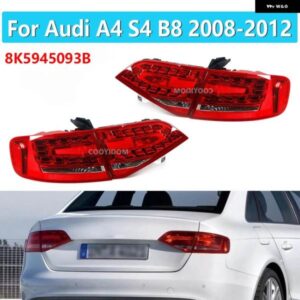 アウディ LED リア テールライト A4 B8 2008-2012 テールストップブレーキライトリアウィンカーランプ 8K5945093B