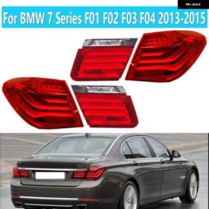 BMW LED リア テールライト 7シリーズ F01 F02 F03 F04 2013-2015 テールライト ブレーキストップランプ 63217300268 63217300267