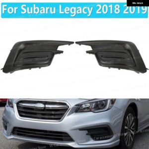 スバル フォグランプ カバー グリルベゼル レガシィ 2018 2019 ヘッドライト フロントバンパー フォグライト カバー トリム 5773