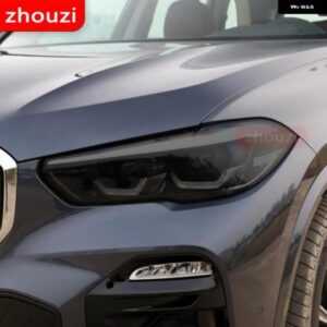 BMW 2個 X5 F15 M F85 G05 ヘッドライト ティントブラック フィルム ビニールクリア TPU ステッ