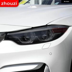 BMW 2個 M3 F80 M4 F82 F83 CS クーペ ヘッドライト ティントブラック フィルム クリア TPU ステッ