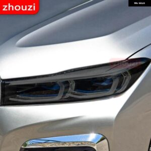 BMW G11 G12 F01 F02 7シリーズ 2009-2020 2個 ヘッドライト ティントブラック フィルム クリア TPU ステッ