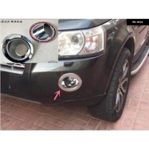 ランドローバー クローム フォグライト カバー フリーランダー2 LR2 2007 - 2010ランプカバー トリム リングABS