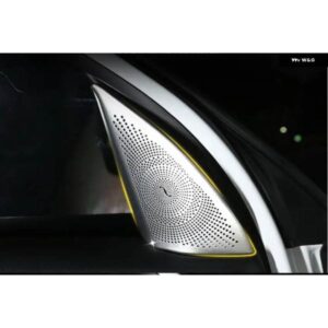 BMW 新 X1 F48 2016 2017 2018 合金ツイータースピーカーカバー トリム ステッカー 2個