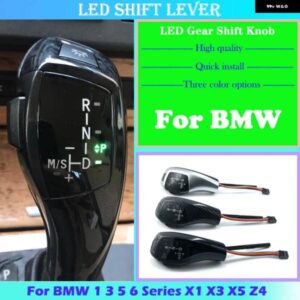 BMW 1 3 6 5シリーズ E38 E39 E46 E60 E61 E63 E64 E81 E82 E83 E84 E90 E91 E92 E93 LED ギア シフトノブ シフター レバーアクセサリー